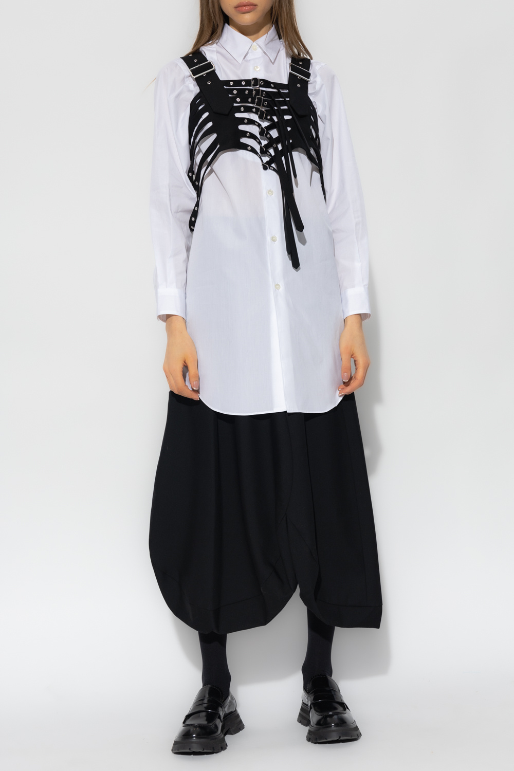 Black Top with buckles Comme des Garçons Noir Kei Ninomiya